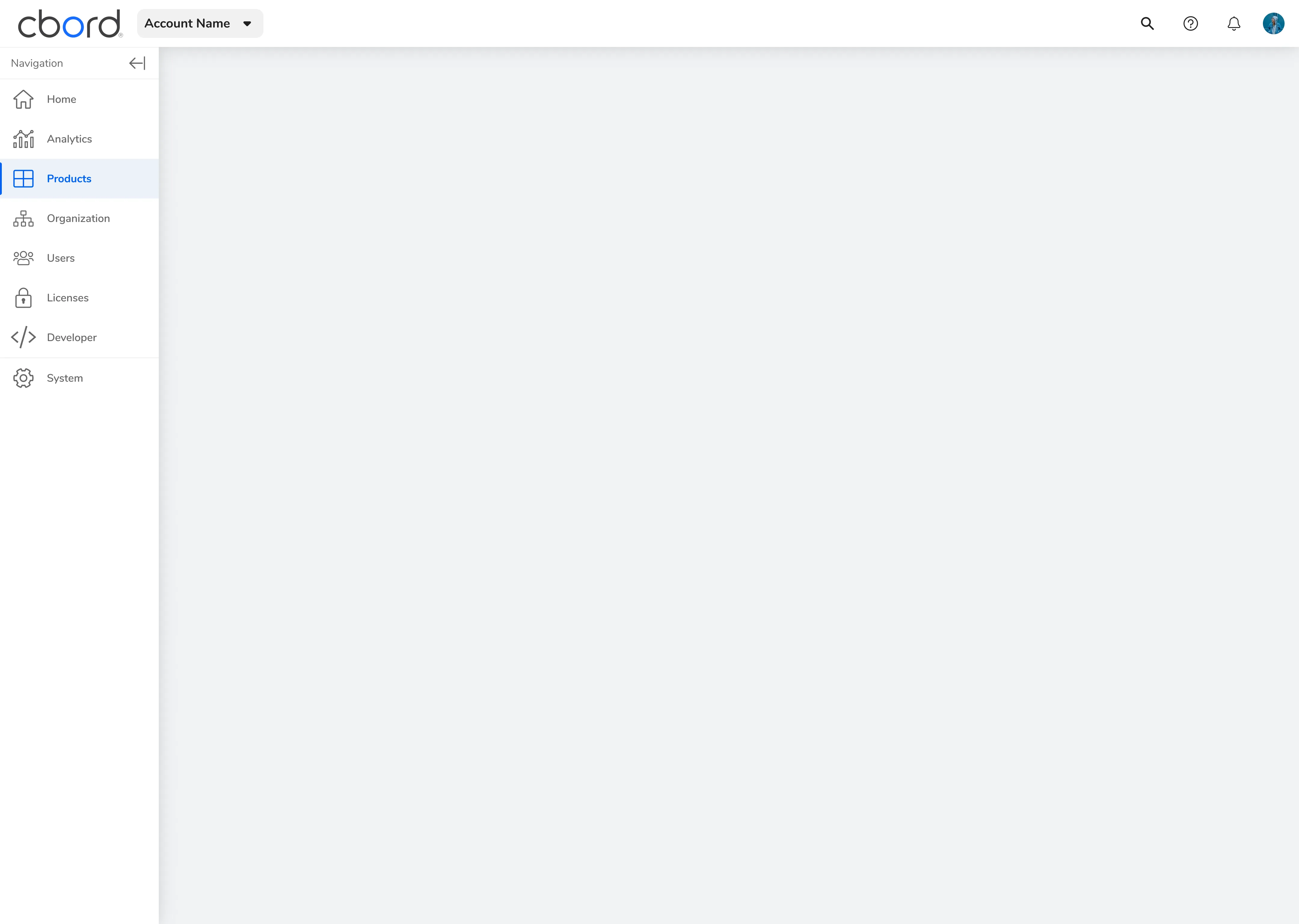 Side Nav Expanded